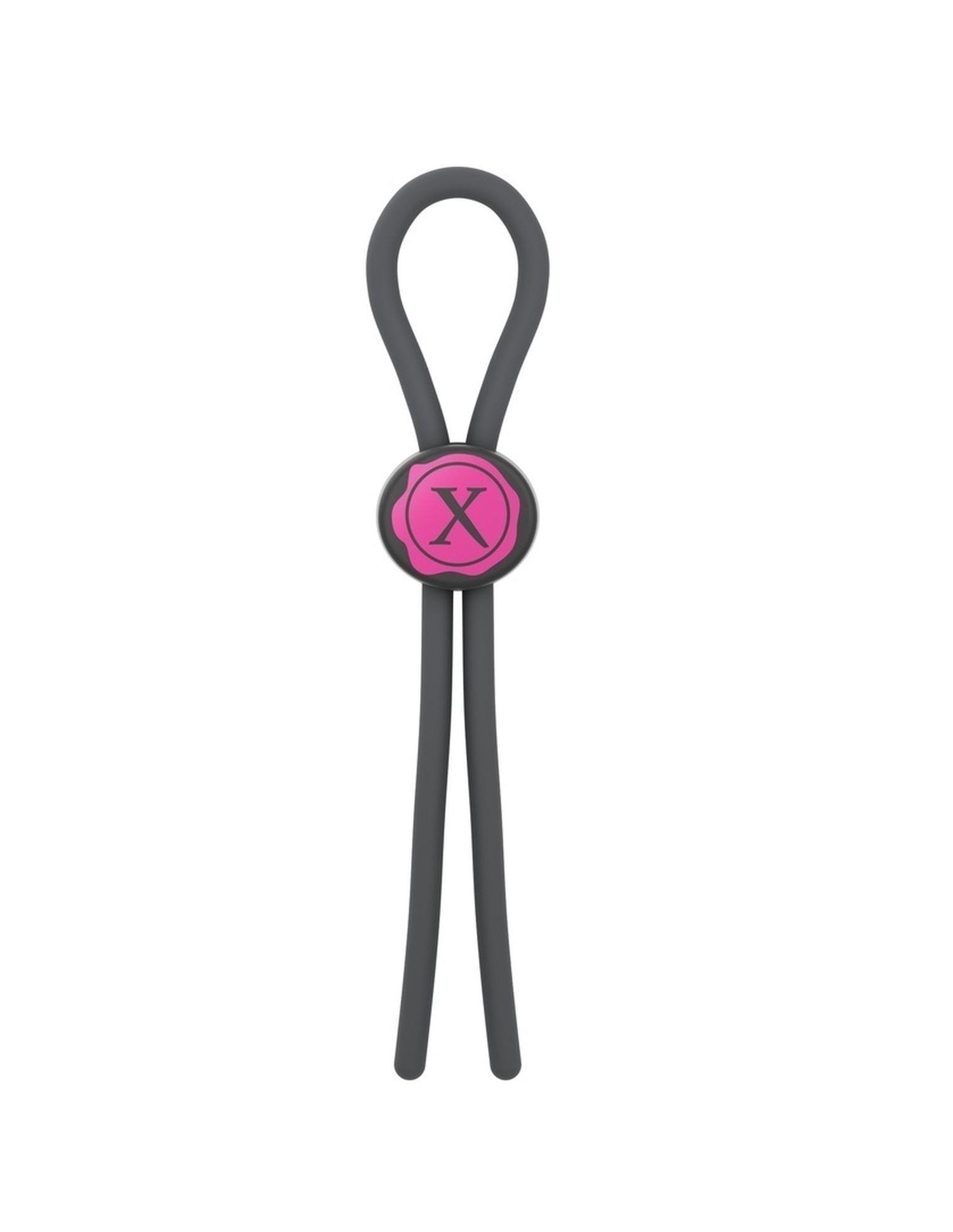 Pierścień erekcyjny Dorcel Lasso - silikon, regulowany — zdjęcie 1