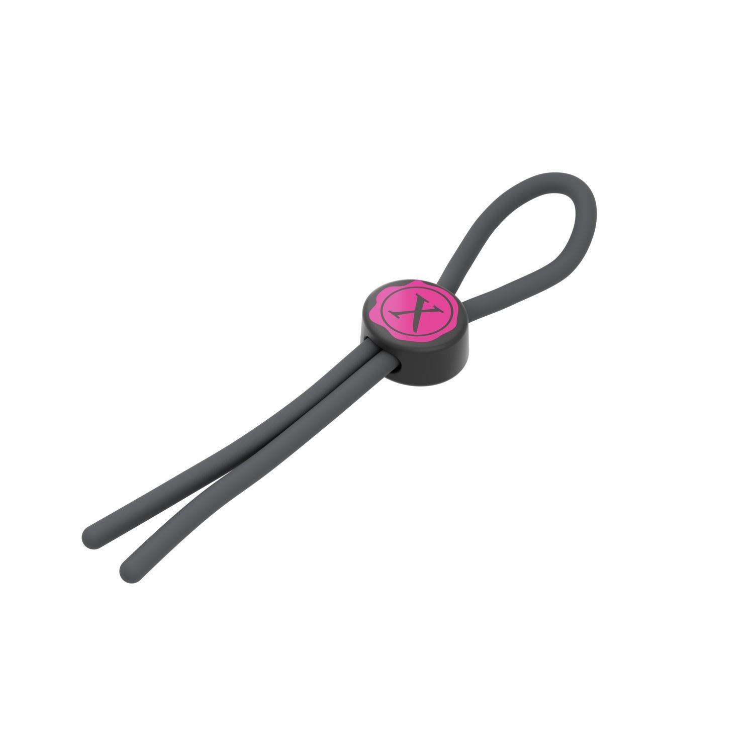 Pierścień erekcyjny Dorcel Lasso - silikon, regulowany — zdjęcie 2