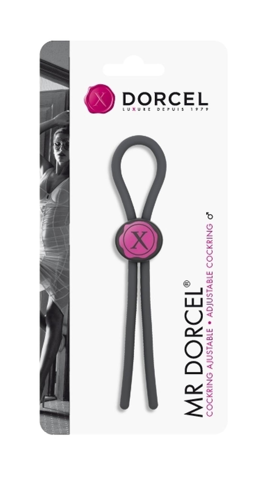 Pierścień erekcyjny Dorcel Lasso - silikon, regulowany — zdjęcie 3