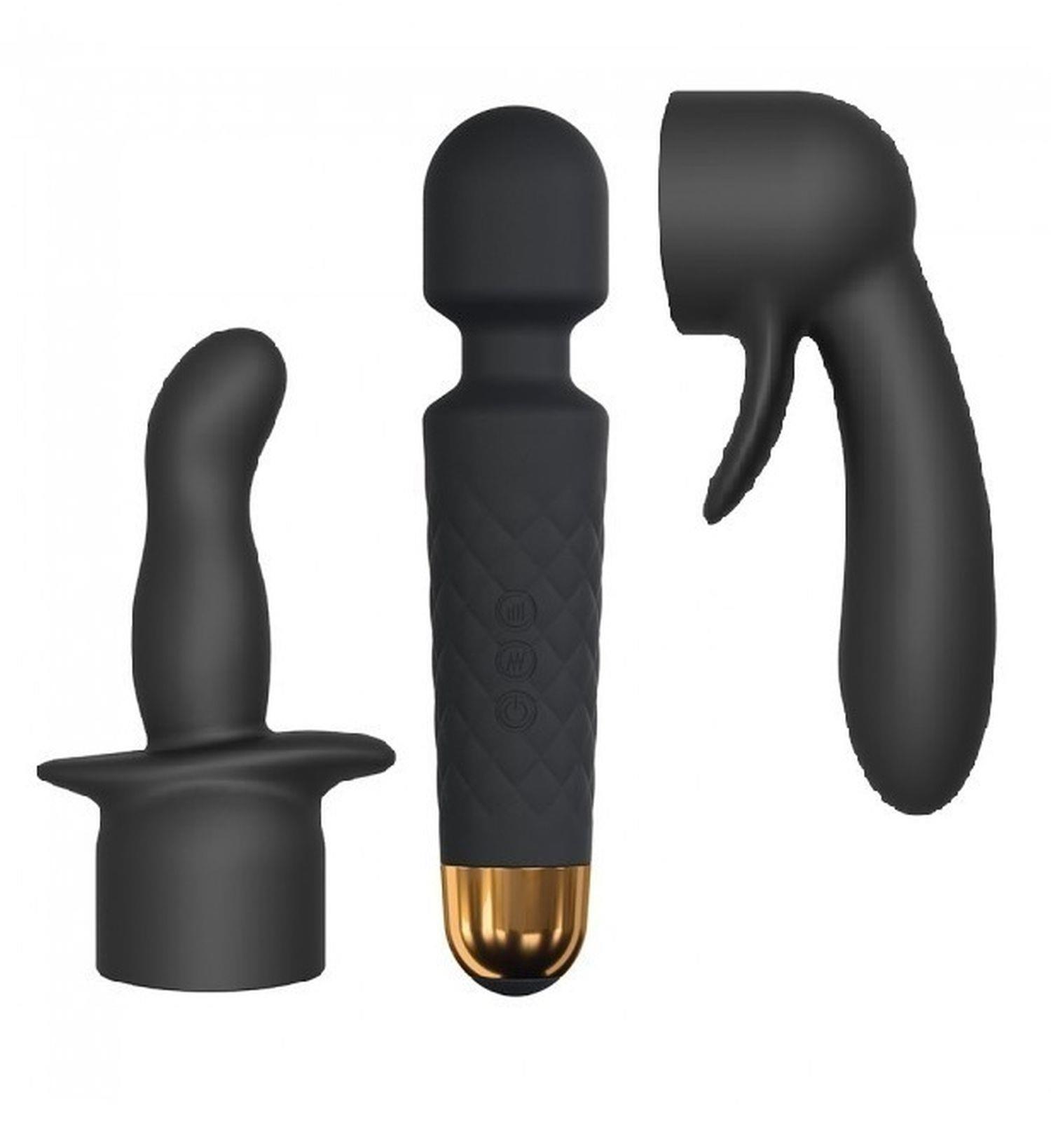 Zestaw wand Wanderful – 8 prędkości, 2 nakładki — zdjęcie 1