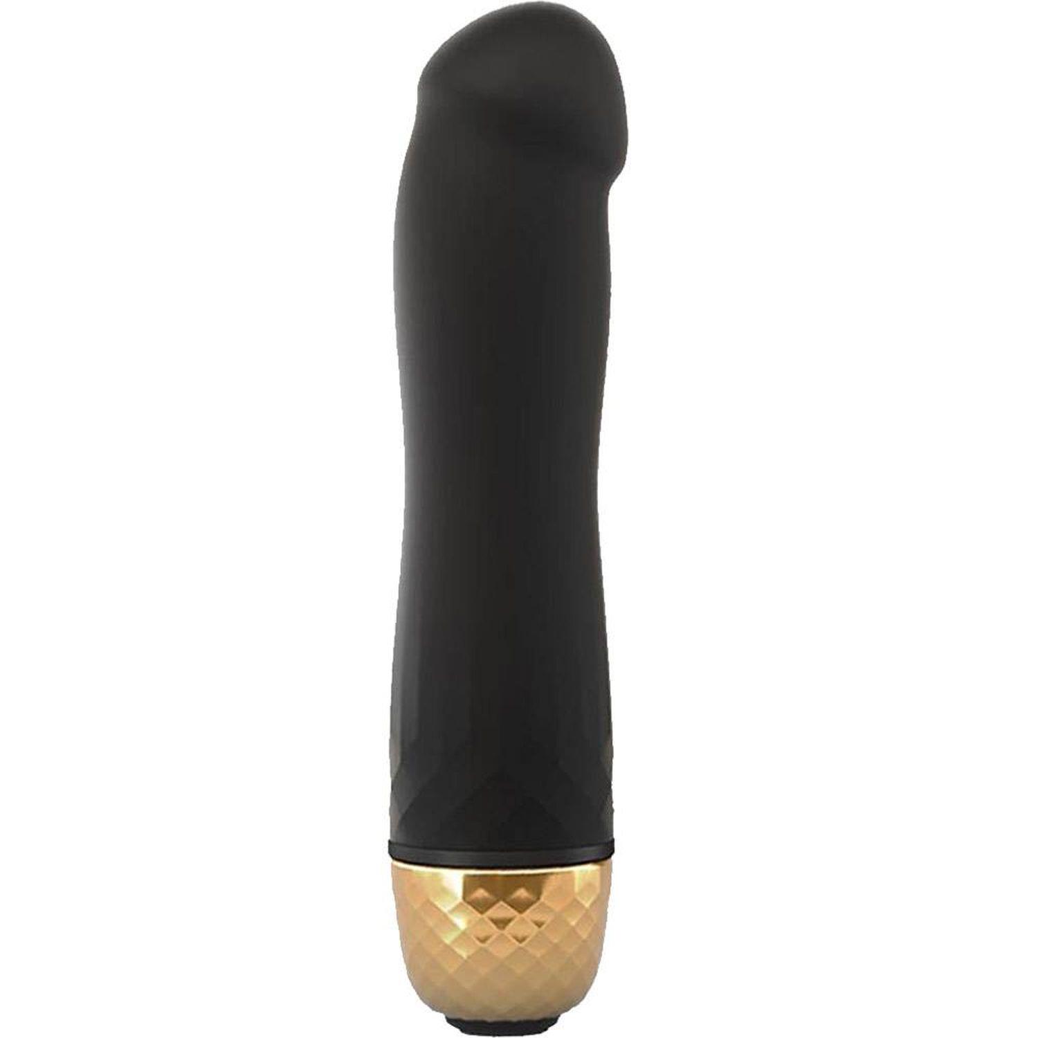 Wibrator Mini Must Gold – silikon, 12 cm, 7 trybów — zdjęcie 1