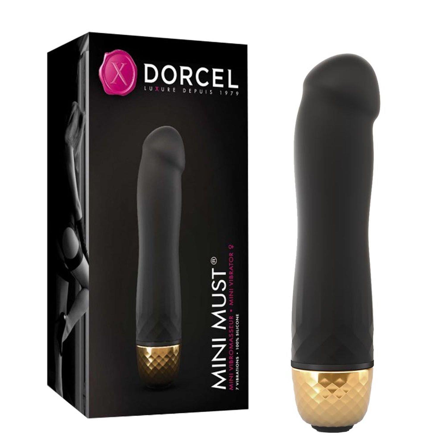 Wibrator Mini Must Gold – silikon, 12 cm, 7 trybów — zdjęcie 2