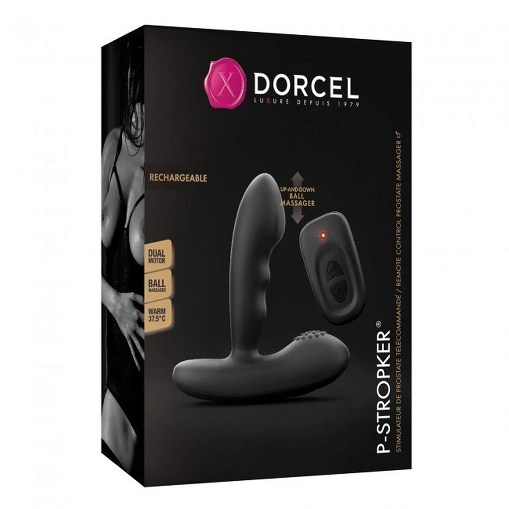 Masażer prostaty Dorcel P-STROKER - 16 trybów, podgrzewanie — zdjęcie 4