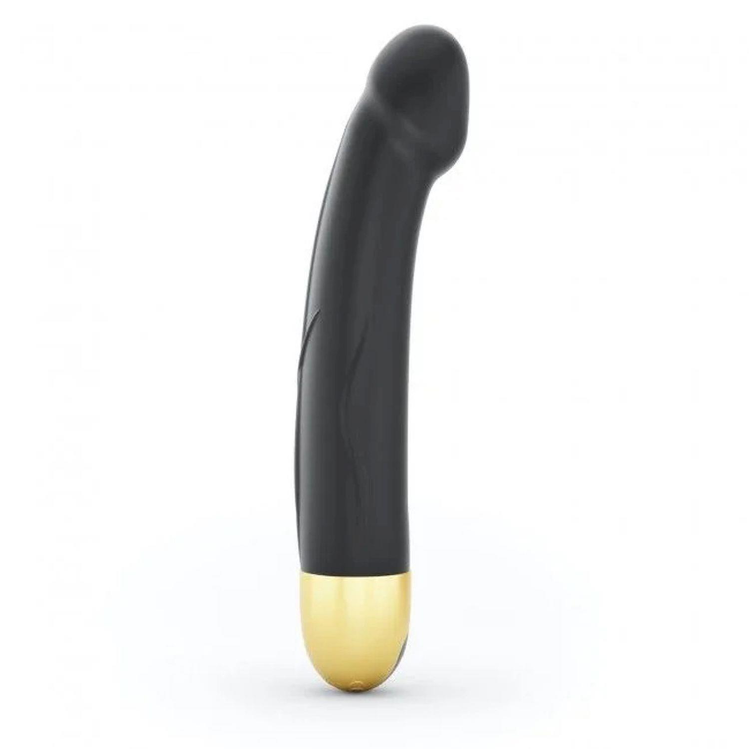 Wibrator realistyczny Real Vibration M 2.0 – czarny, ładowany — zdjęcie 1