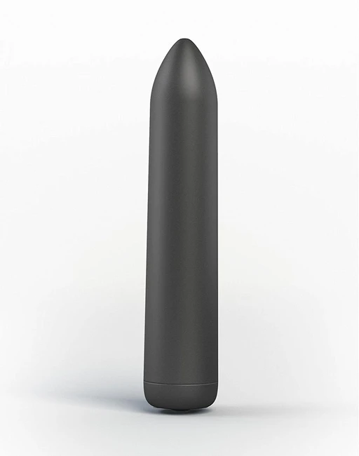 Wibrująca kulka Rocket Bullet Noir – 16 trybów, 9 cm