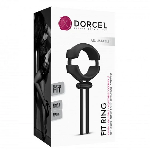 Pierścień erekcyjny Dorcel Fit Ring – regulowany, silikonowy — zdjęcie 15