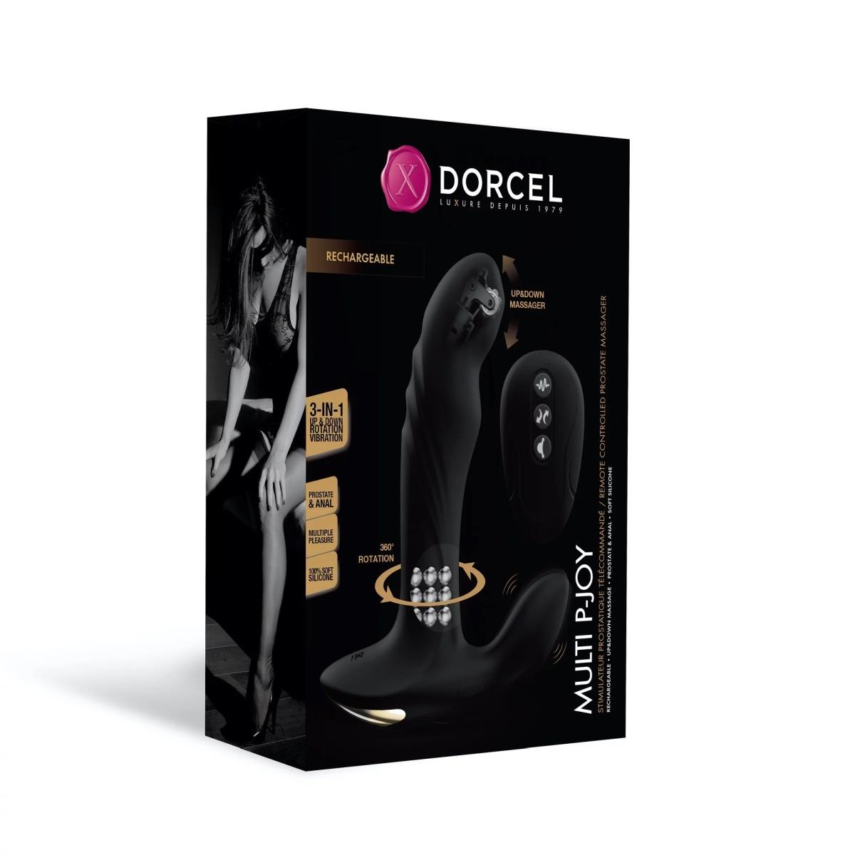 Masażer prostaty Dorcel Multi P-Joy - 3 silniki, 7 trybów wibracji — zdjęcie 7