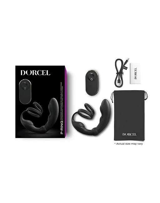 Masażer prostaty Dorcel P-RING - 10 trybów, USB — zdjęcie 2