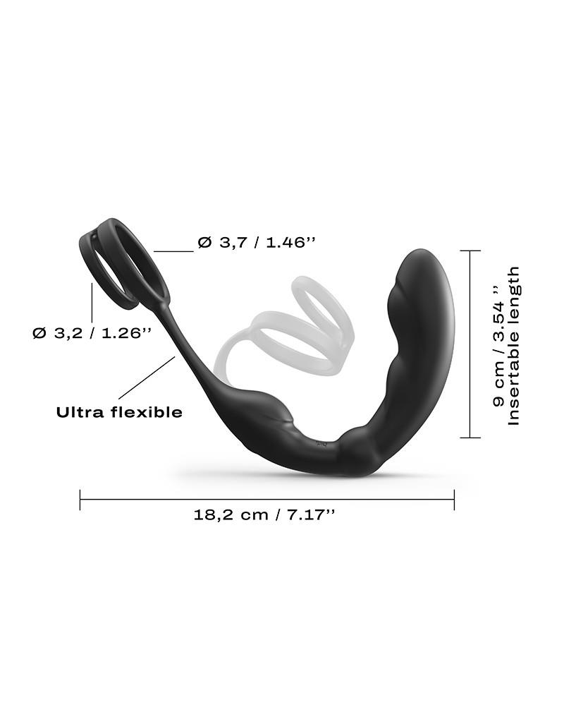 Masażer prostaty Dorcel P-RING - 10 trybów, USB — zdjęcie 6