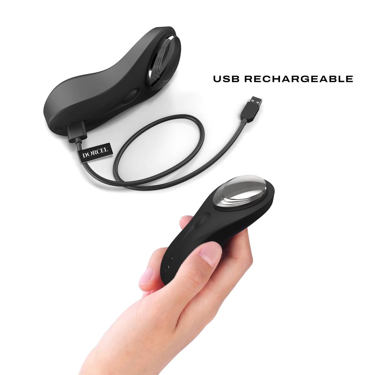 Wibrator do bielizny Discreet Vibe+ – magnes, IPX7 — zdjęcie 4