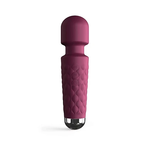Mini masażer Wand Wanderful Plum – 20 trybów, USB