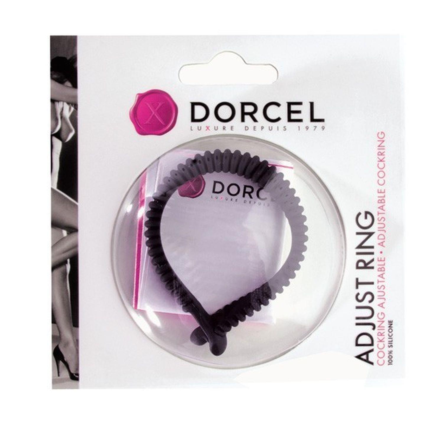 Pierścień erekcyjny Dorcel Adjust Ring – regulowany obwód, silikon — zdjęcie 2