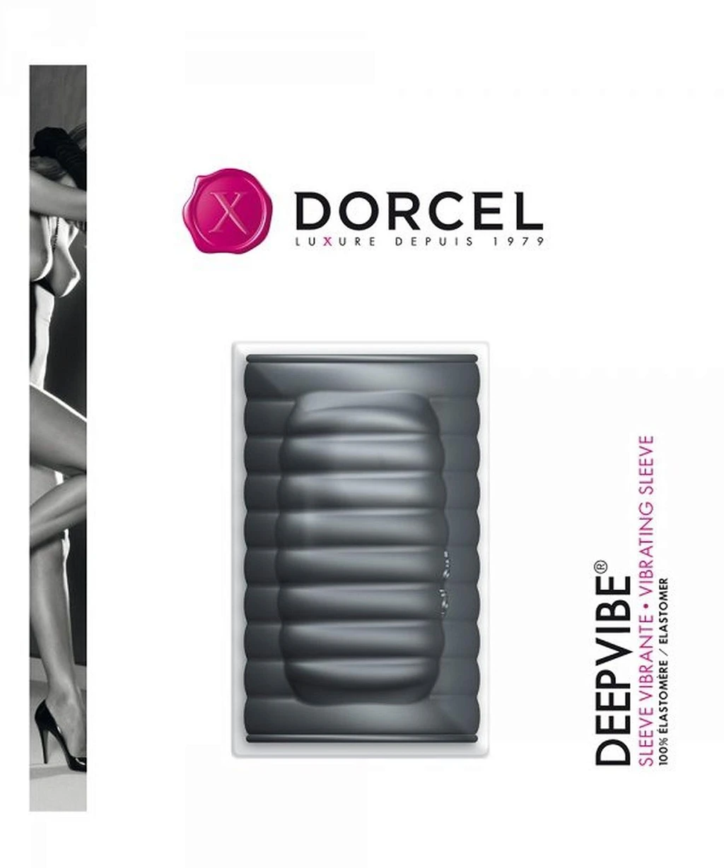 Nakładka Dorcel DEEP VIBE - TPE, z wibracjami — zdjęcie 2
