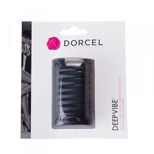 Nakładka Dorcel DEEP VIBE - TPE, z wibracjami — zdjęcie 5