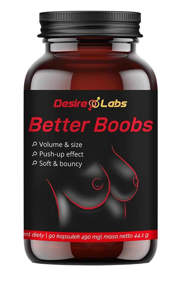 Suplement diety Better Boobs - 90 kapsułek, kolagen i wyciągi ziołowe — zdjęcie 1