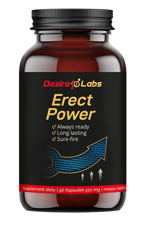 Suplement diety Erect Power - 90 kapsułek po 510 mg — zdjęcie 1