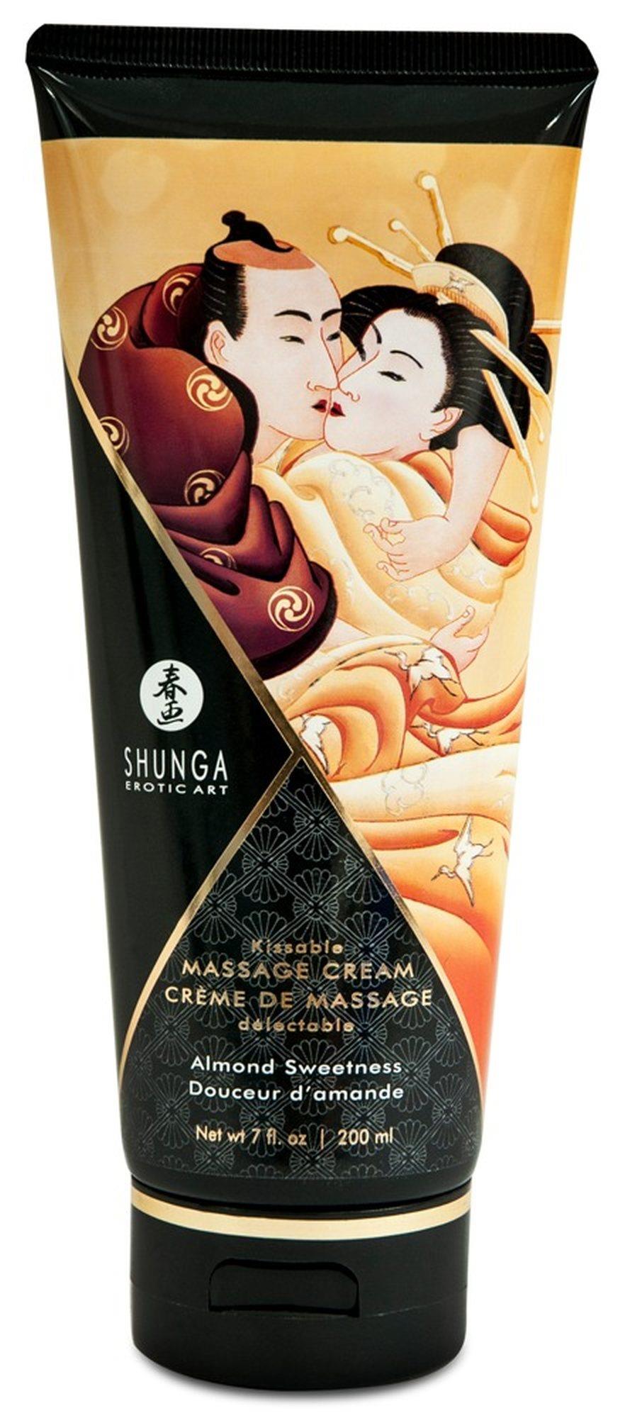 Krem do masażu Kissable Cream Almond Sweetness – 200 ml — zdjęcie 1