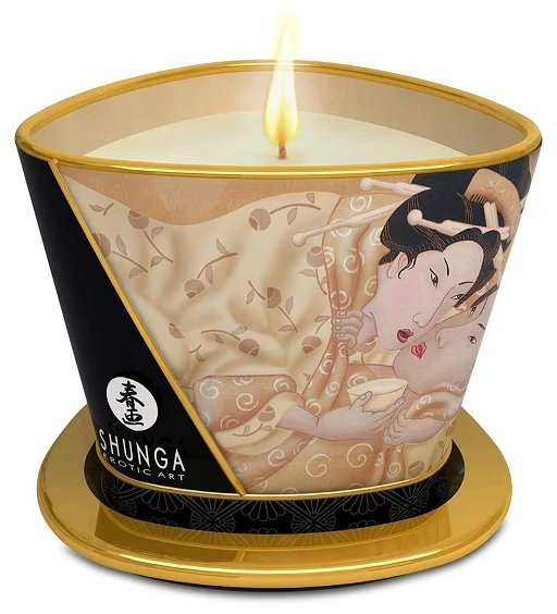 Świeca do masażu Desire – wanilia, 170 ml
