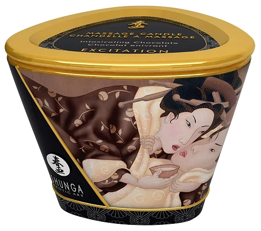 Świeca do masażu Excitation – czekolada, 170 ml — zdjęcie 2