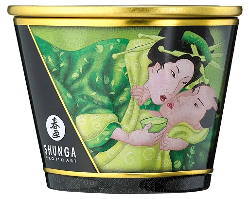 Świeca do masażu Zenitude – zielona herbata, 170 ml — zdjęcie 3