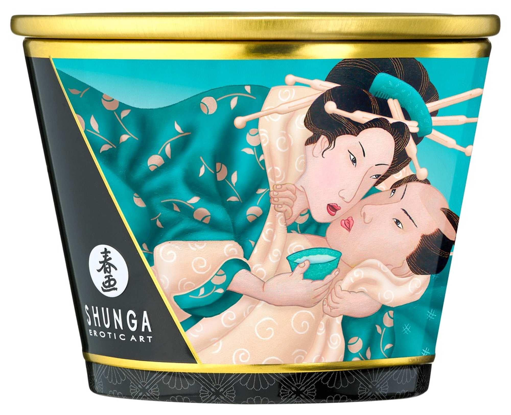 Świeca do masażu Island Blossoms – 170 ml, do 40 h — zdjęcie 3