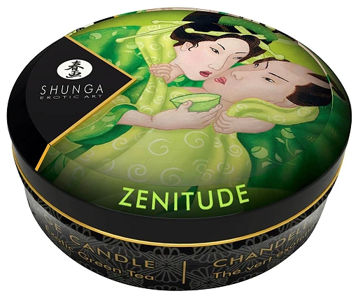 Mini świeca do masażu Zenitude – zielona herbata, 30 ml — zdjęcie 2
