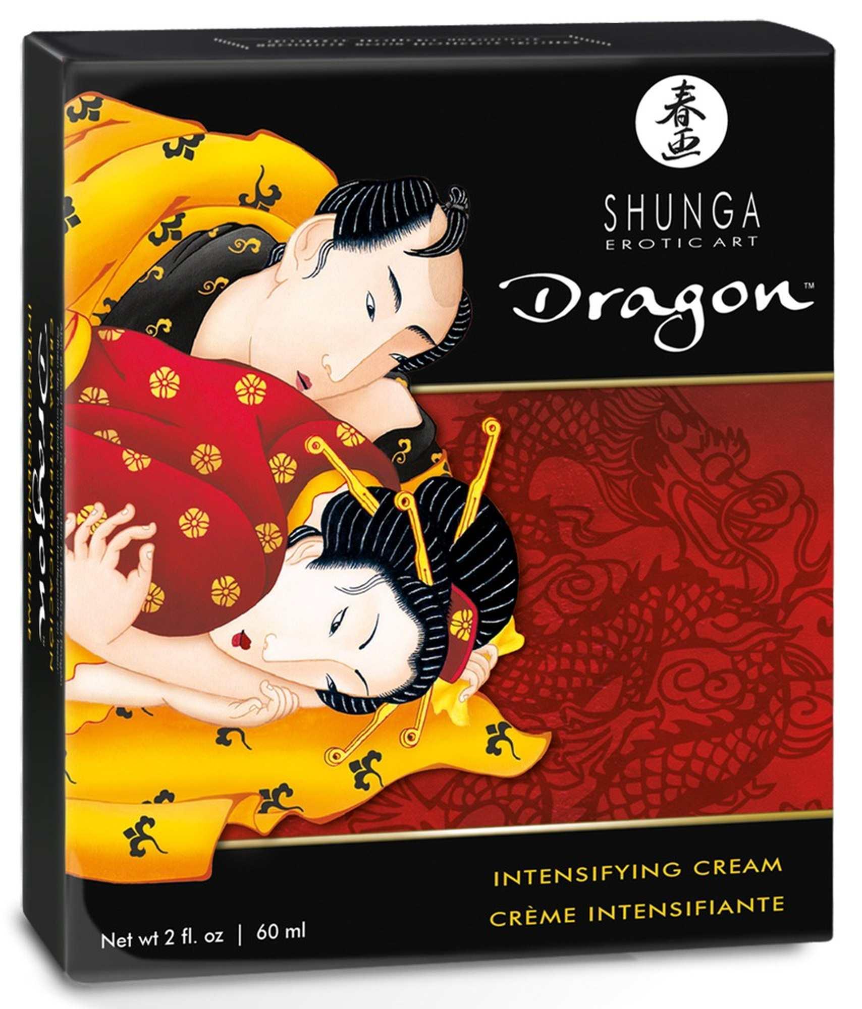 Krem intymny Shunga Dragon – efekt ciepła i chłodu, 60 ml — zdjęcie 3
