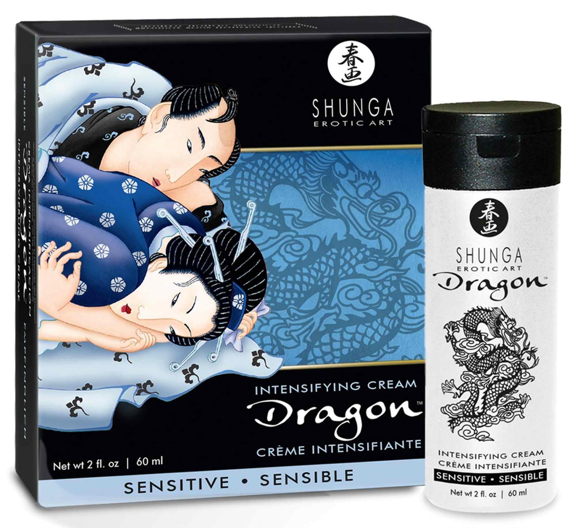 Krem intensyfikujący Shunga Dragon Sensitive – ciepło i chłód, 60 ml — zdjęcie 2