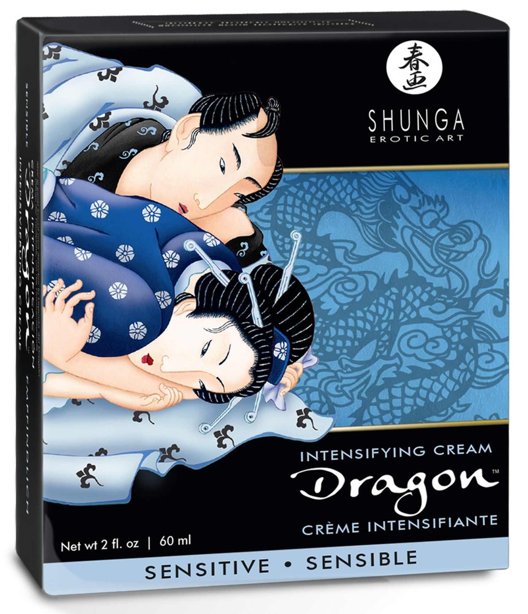 Krem intensyfikujący Shunga Dragon Sensitive – ciepło i chłód, 60 ml — zdjęcie 3