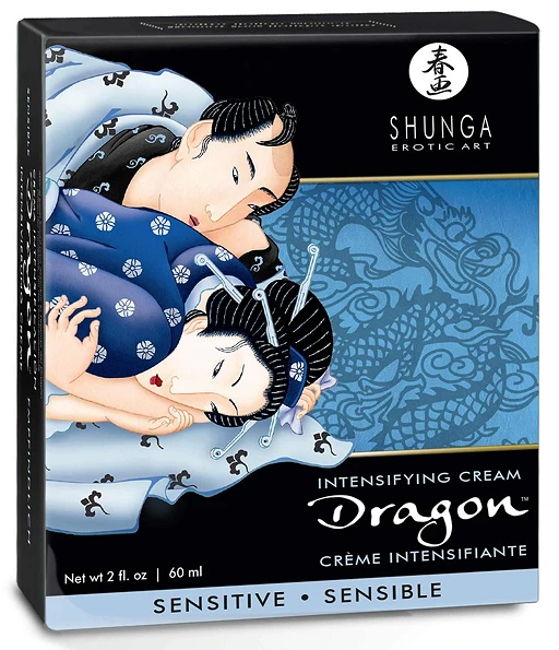 Krem intensyfikujący Shunga Dragon Sensitive – ciepło i chłód, 60 ml — zdjęcie 3