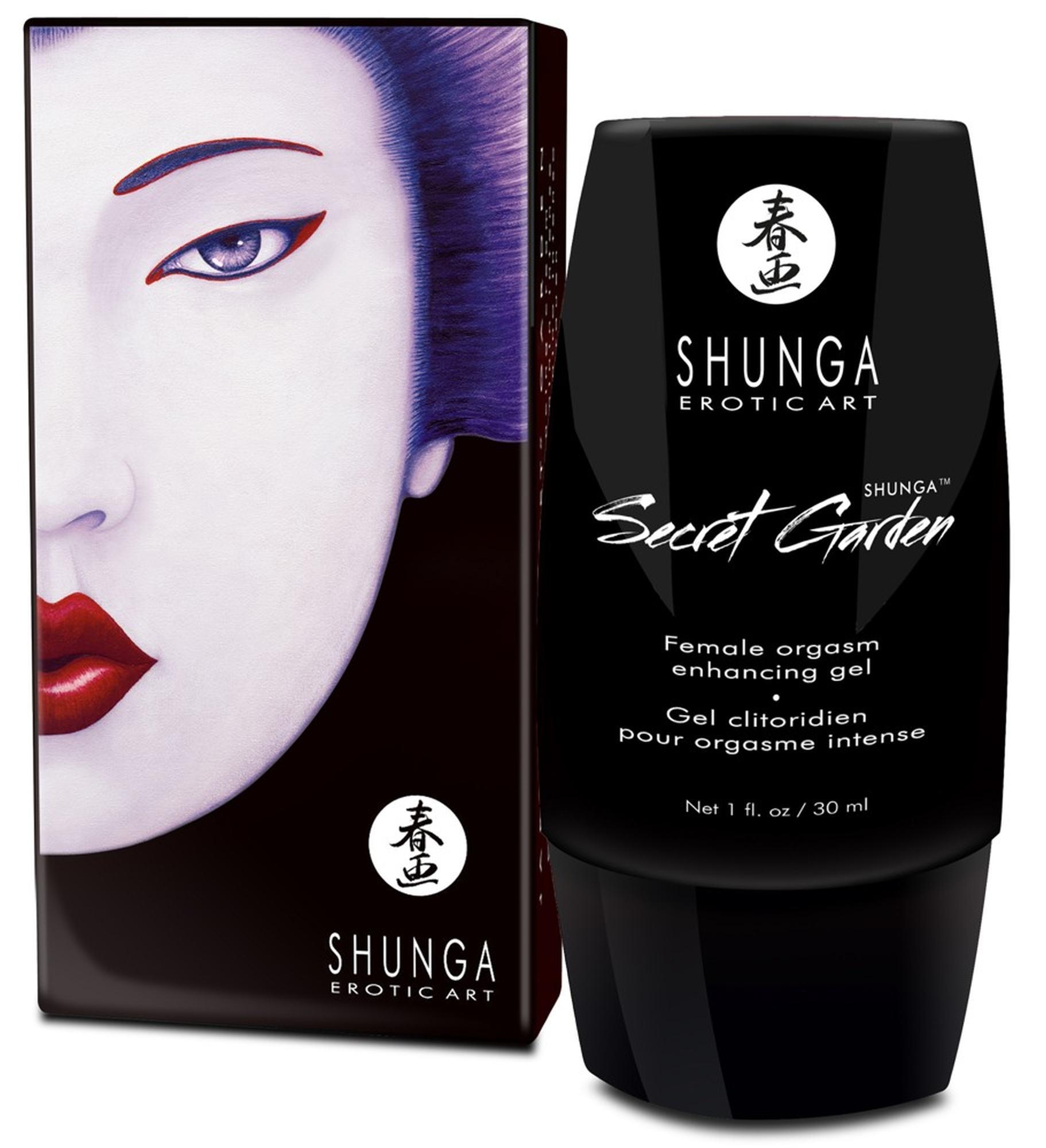 Żel stymulujący Shunga Secret Garden – na łechtaczkę, 30 ml — zdjęcie 2