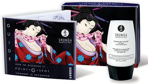 Krem do stymulacji punktu G Shunga Rain of Love – chłodzący, 30 ml — zdjęcie 4