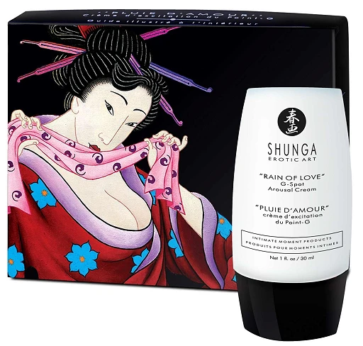 Krem do stymulacji punktu G Shunga Rain of Love – chłodzący, 30 ml — zdjęcie 3