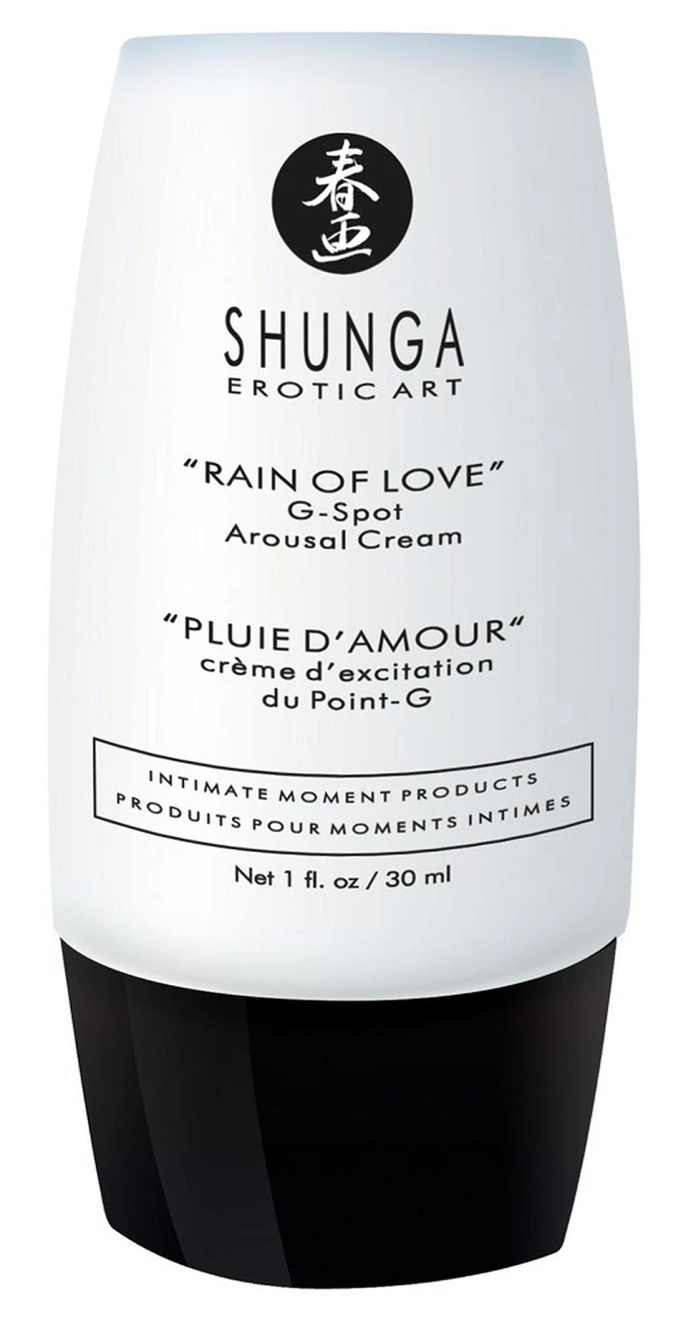 Krem do stymulacji punktu G Shunga Rain of Love – chłodzący, 30 ml