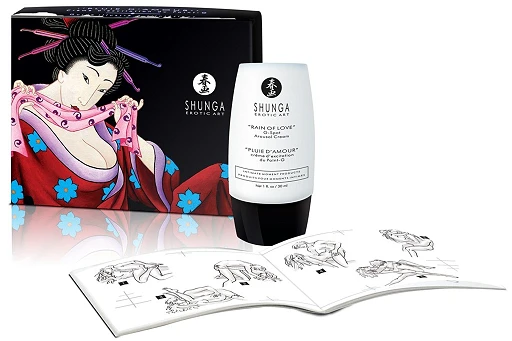 Krem do stymulacji punktu G Shunga Rain of Love – chłodzący, 30 ml — zdjęcie 2