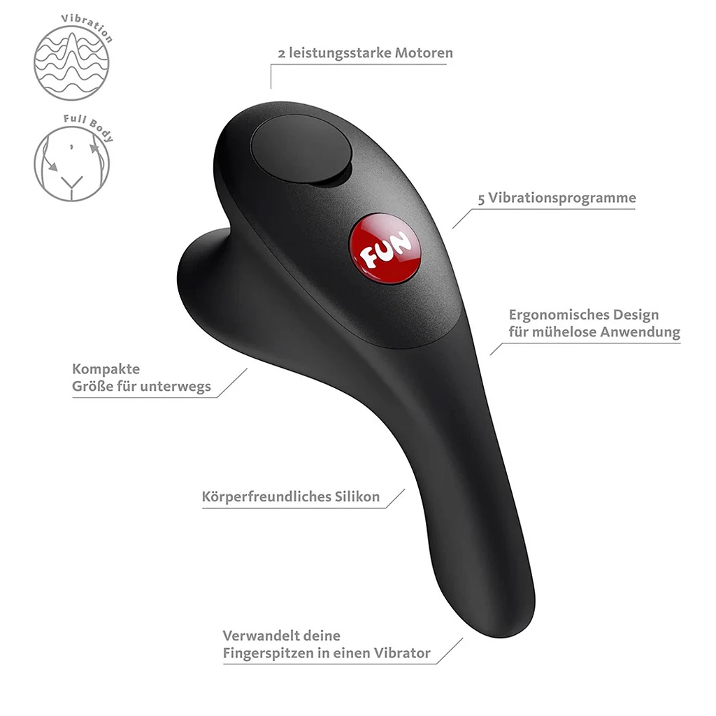 Mini masażer Fun Factory Be·One – 2 silniki, IPX7, USB‑C — zdjęcie 3