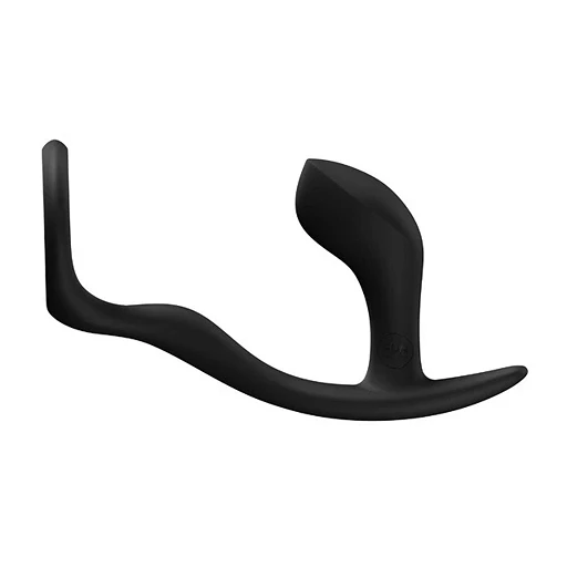 Masażer prostaty Bootie Ring - silikonowy, czarny