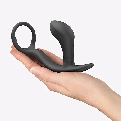 Masażer prostaty Bootie Ring - silikonowy, czarny — zdjęcie 4