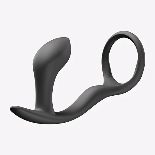 Masażer prostaty Bootie Ring - silikonowy, czarny — zdjęcie 9