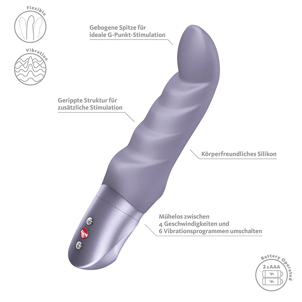 Wibrator do punktu G Fun Factory Abby G – Light Violet — zdjęcie 3