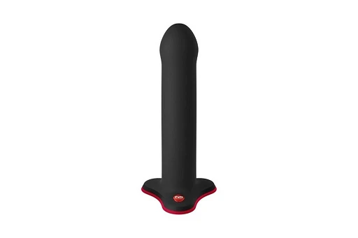 Dildo Magnum black – silikonowe, do uprzęży i z przyssawką — zdjęcie 6