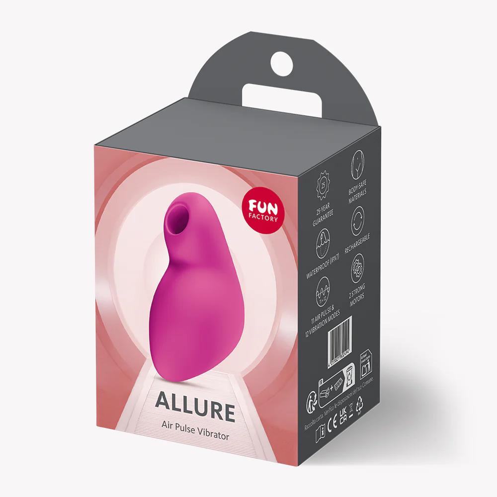 Stymulator łechtaczki Fun Factory Allure – fale ciśnieniowe i wibracje — zdjęcie 4