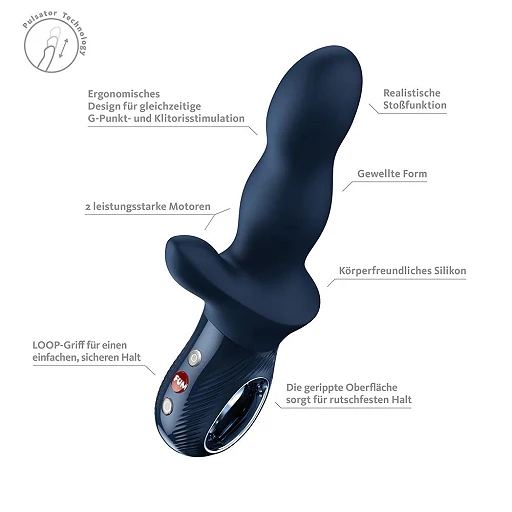 Wibrator króliczek Fun Factory Bi Stronic Crave – ruch posuwisty — zdjęcie 4