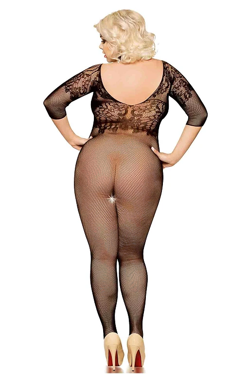 Bodystocking Dragonfly - czarne XL-3XL — zdjęcie 2