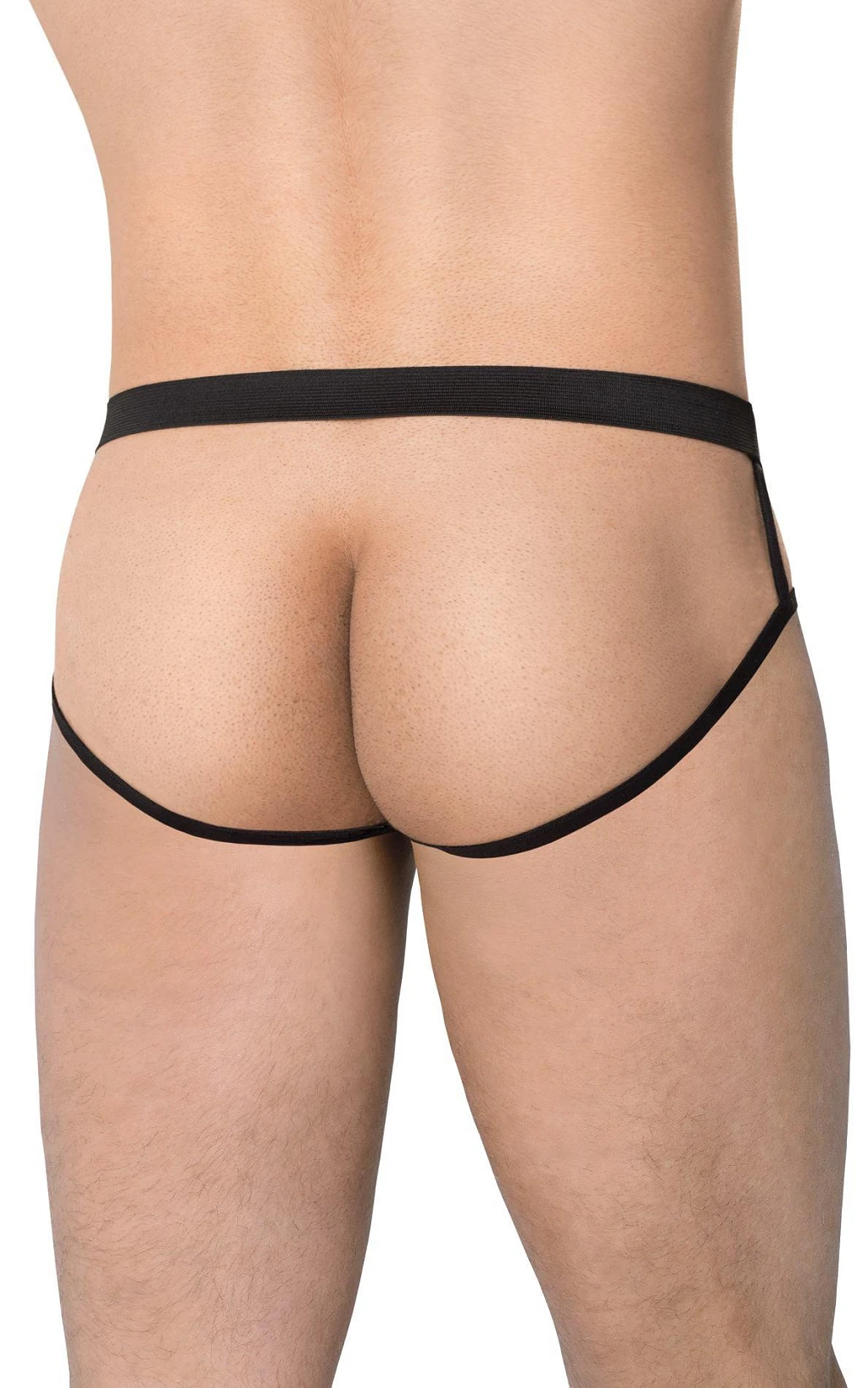 Stringi męskie 4532 - czarne, one size