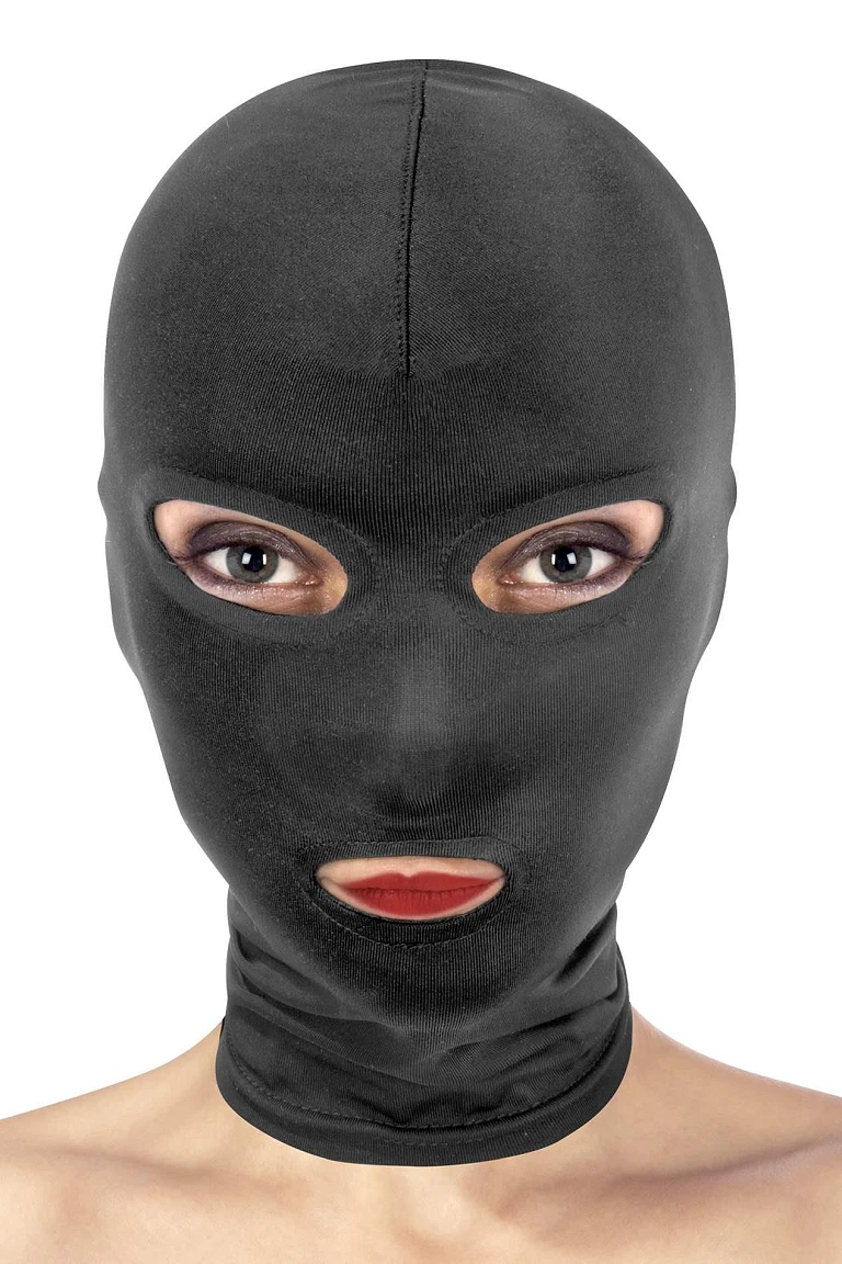 Maska z otworami na oczy i usta – elastyczny spandex