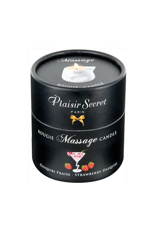 Świeca do masażu Daiquiri Fraise 80 ml – ceramiczny dzbanuszek — zdjęcie 2