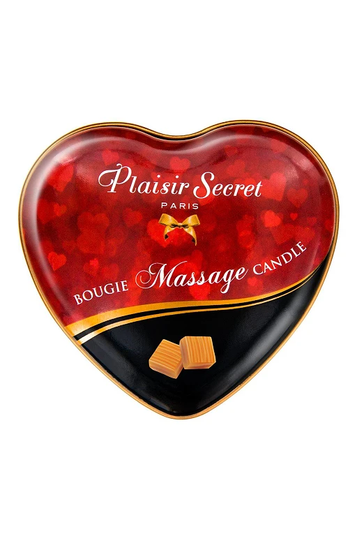 Świeca do masażu Caramel 35 ml – olej kokosowy i migdałowy — zdjęcie 2