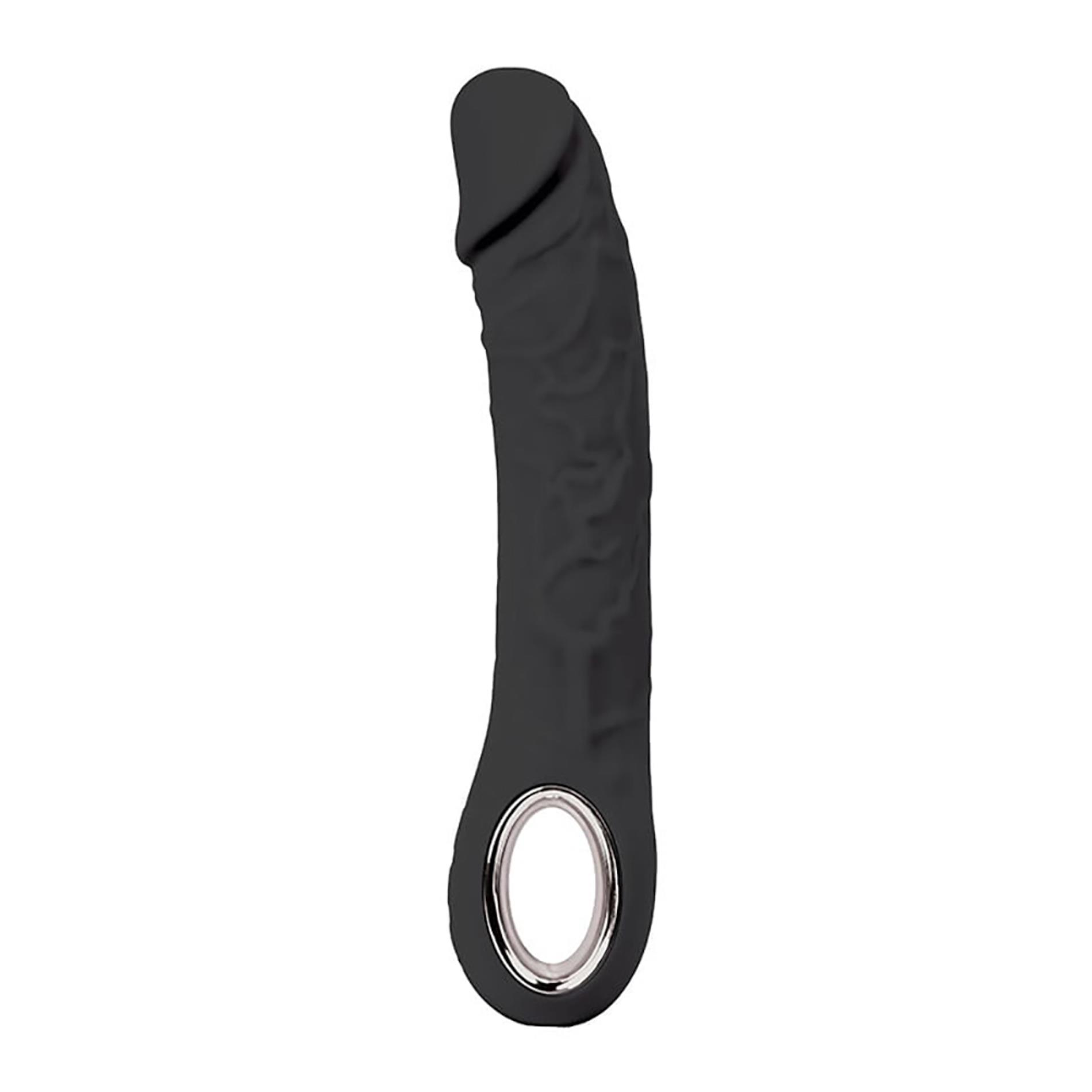 Wibrator realistyczny z grzaniem – 10 trybów, 22 cm — zdjęcie 1