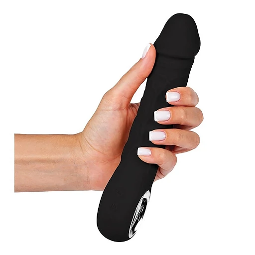 Wibrator realistyczny z grzaniem – 10 trybów, 22 cm — zdjęcie 5